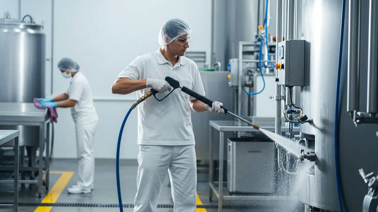 LIMPIEZA Y DESINFECCIÓN EN LA INDUSTRIA ALIMENTARIA