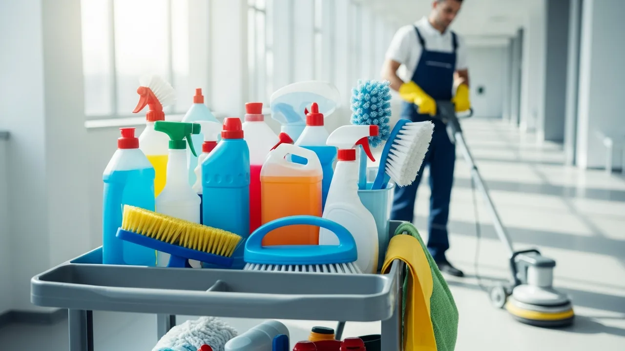 MANEJO DE PRODUCTOS, SUSTANCIAS Y EQUIPOS PARA LA LIMPIEZA Y DESINFECCIÓN EN EMPRESAS DE LIMPIEZA