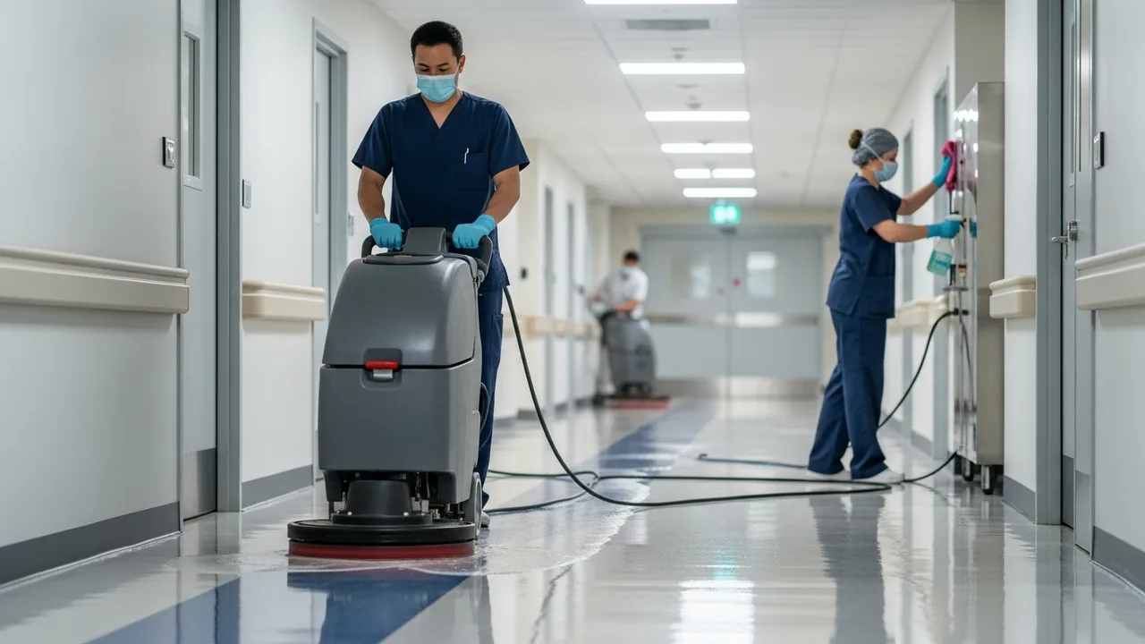 TECNICAS DE LIMPIEZA Y DESINFECCIÓN HOSPITALARIA