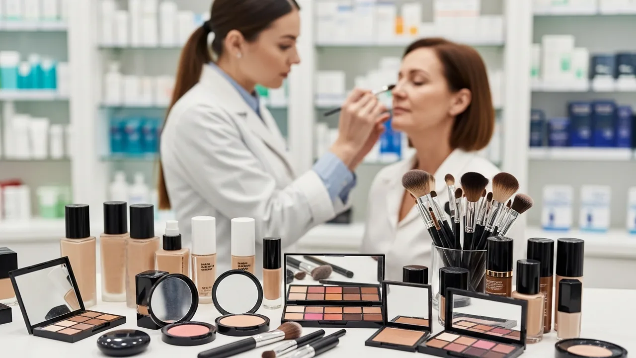 ASESORAMIENTO EN COSMÉTICA DECORATIVA EN LA OFICINA DE FARMACIA Y PARAFARMACIA