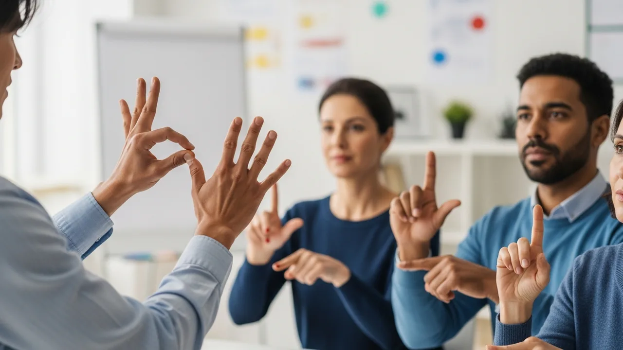 LENGUA DE SIGNOS ESPAÑOLA NIVEL USUARIO BÁSICO A1-V1